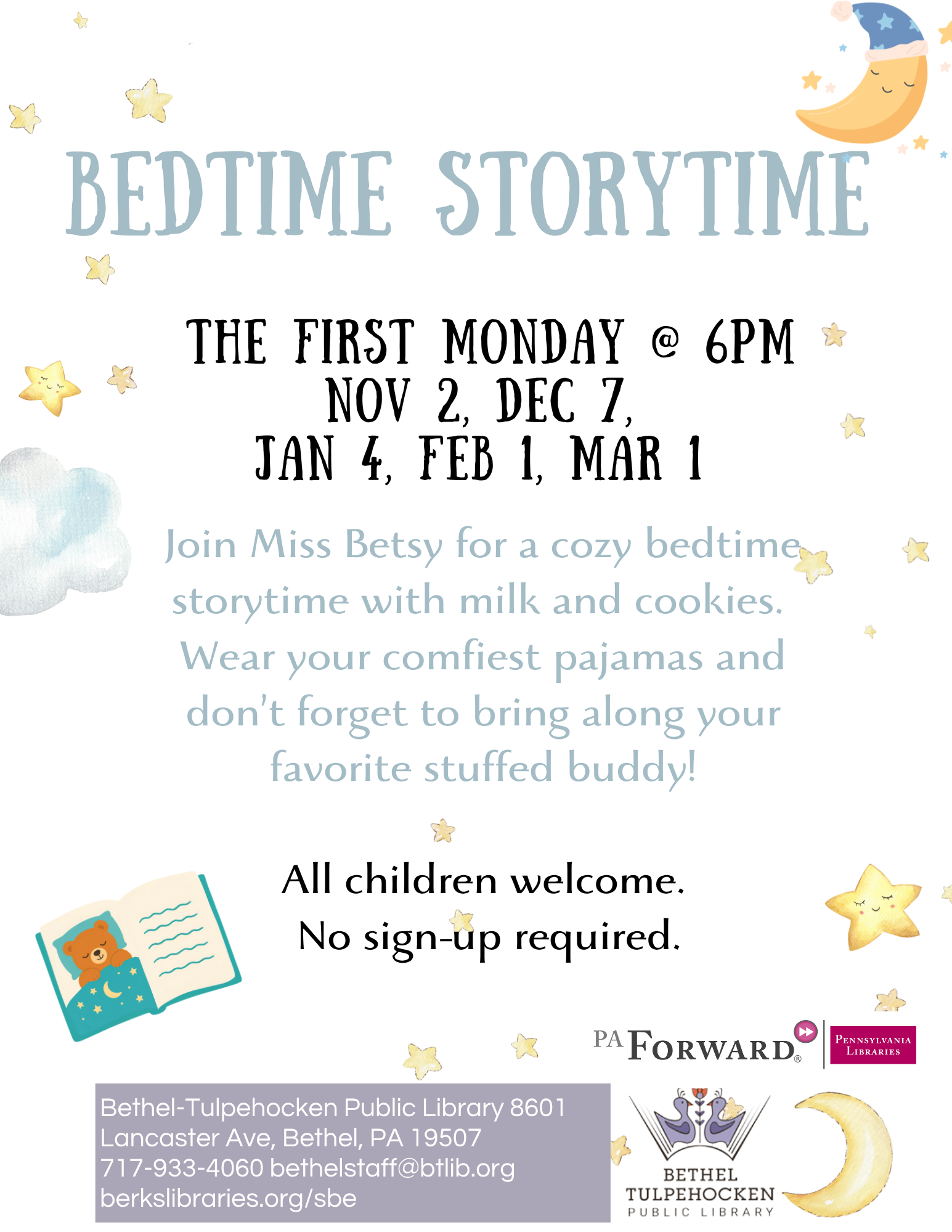 Bedtime Storytime With Miss Betsy