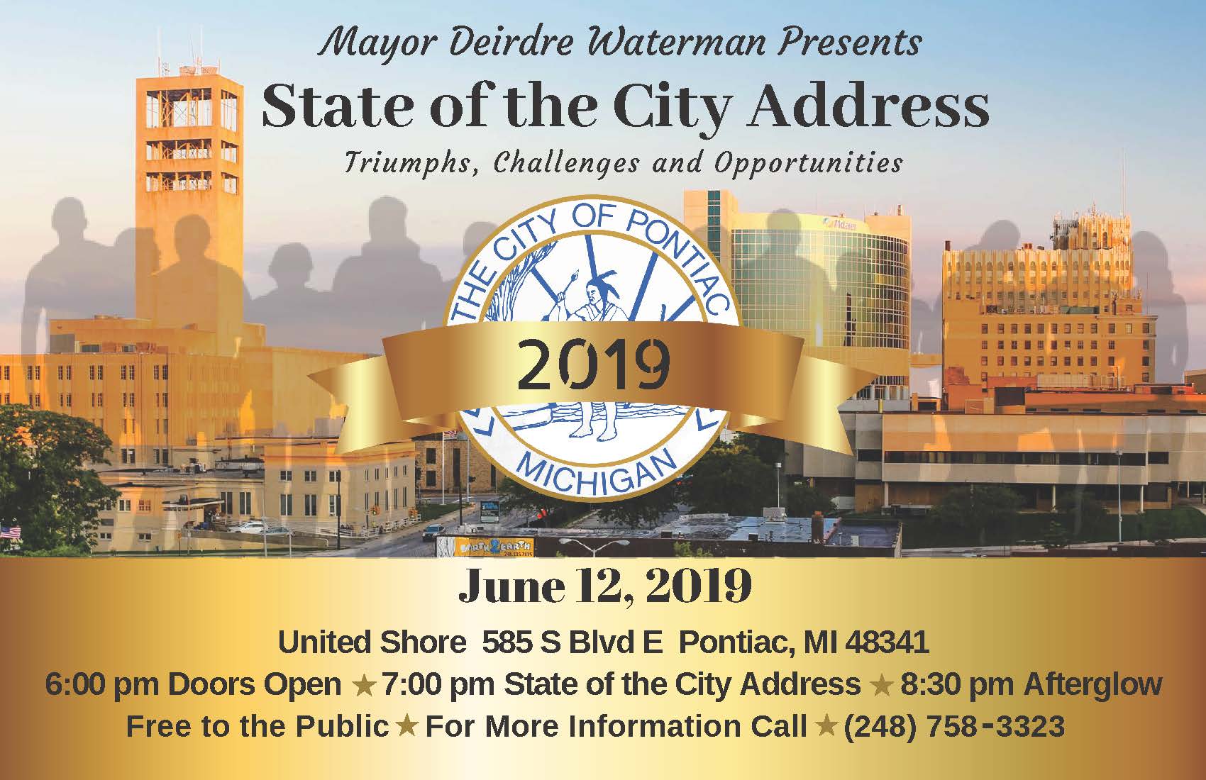 2019 City of Pontiac State of the City Address