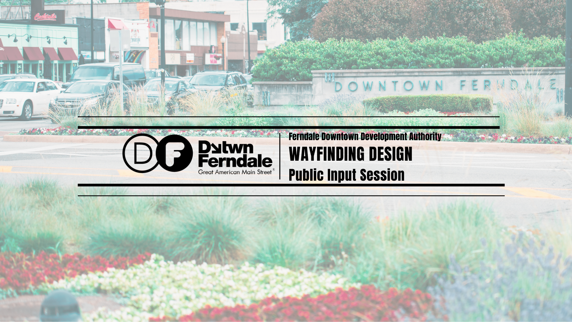 Wayfinding Design Public Input Session