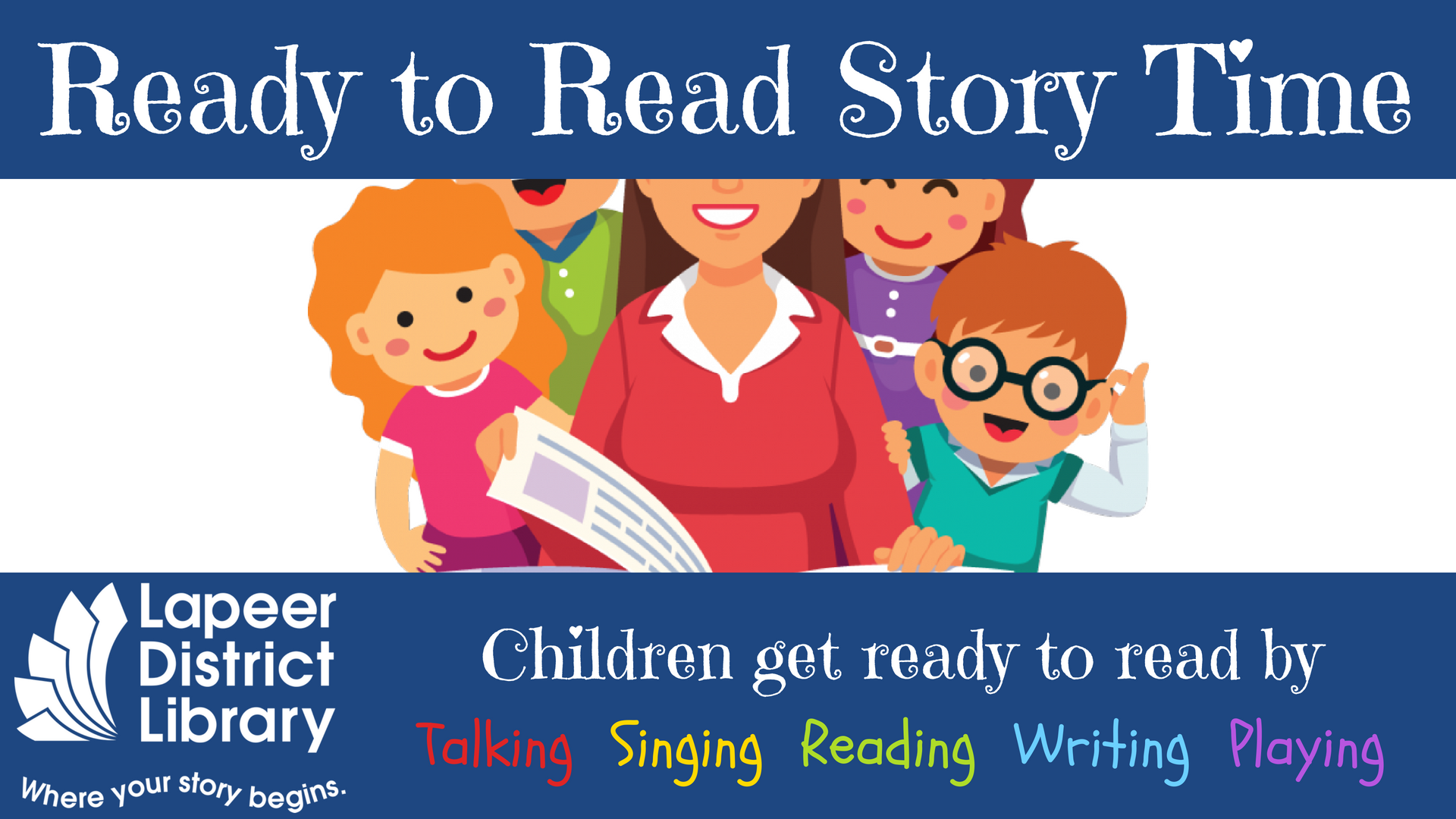 Ready to Read Storytime - Monday, September 10, 2018, 10:30 AM - Lapeer ...