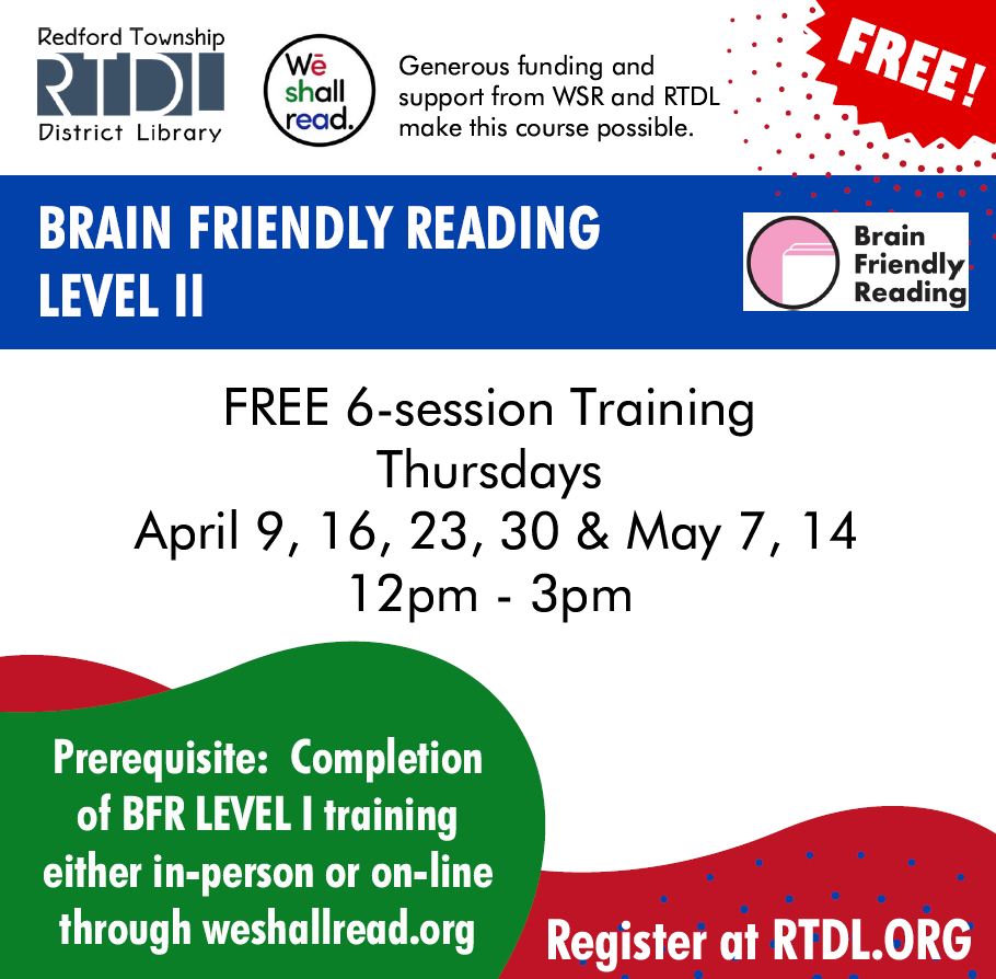 Tutor Training with WSR: BFR Level II