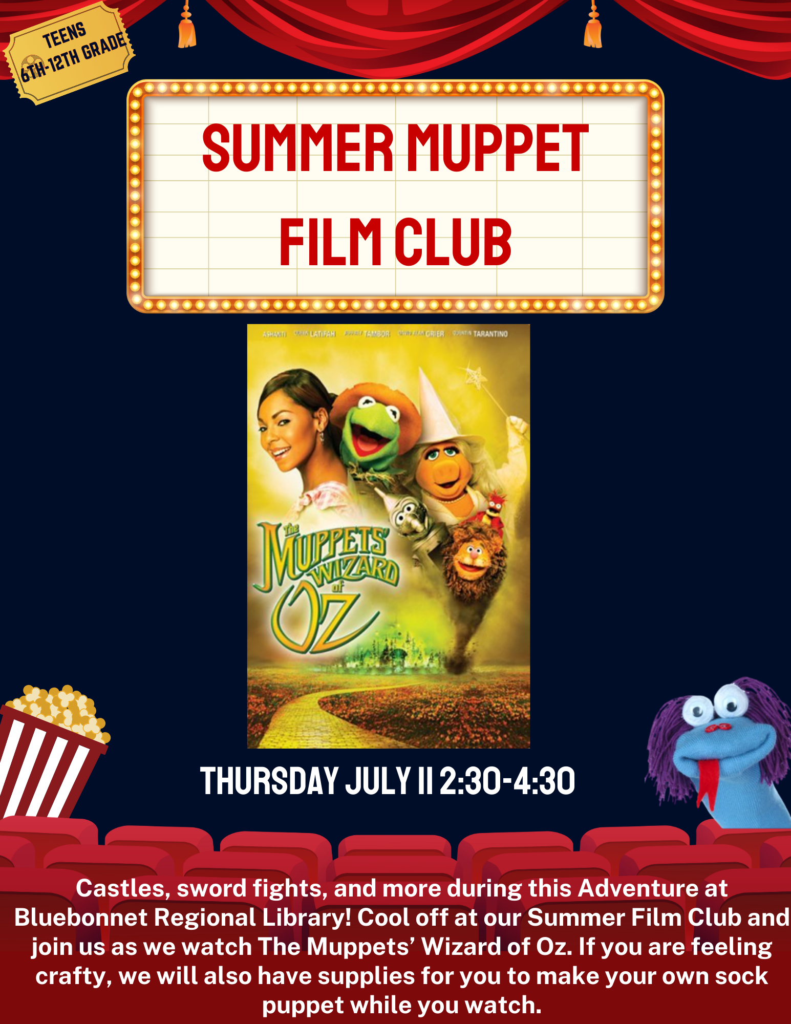 Summer Muppet Film Club-The Muppets' Wizard of Oz