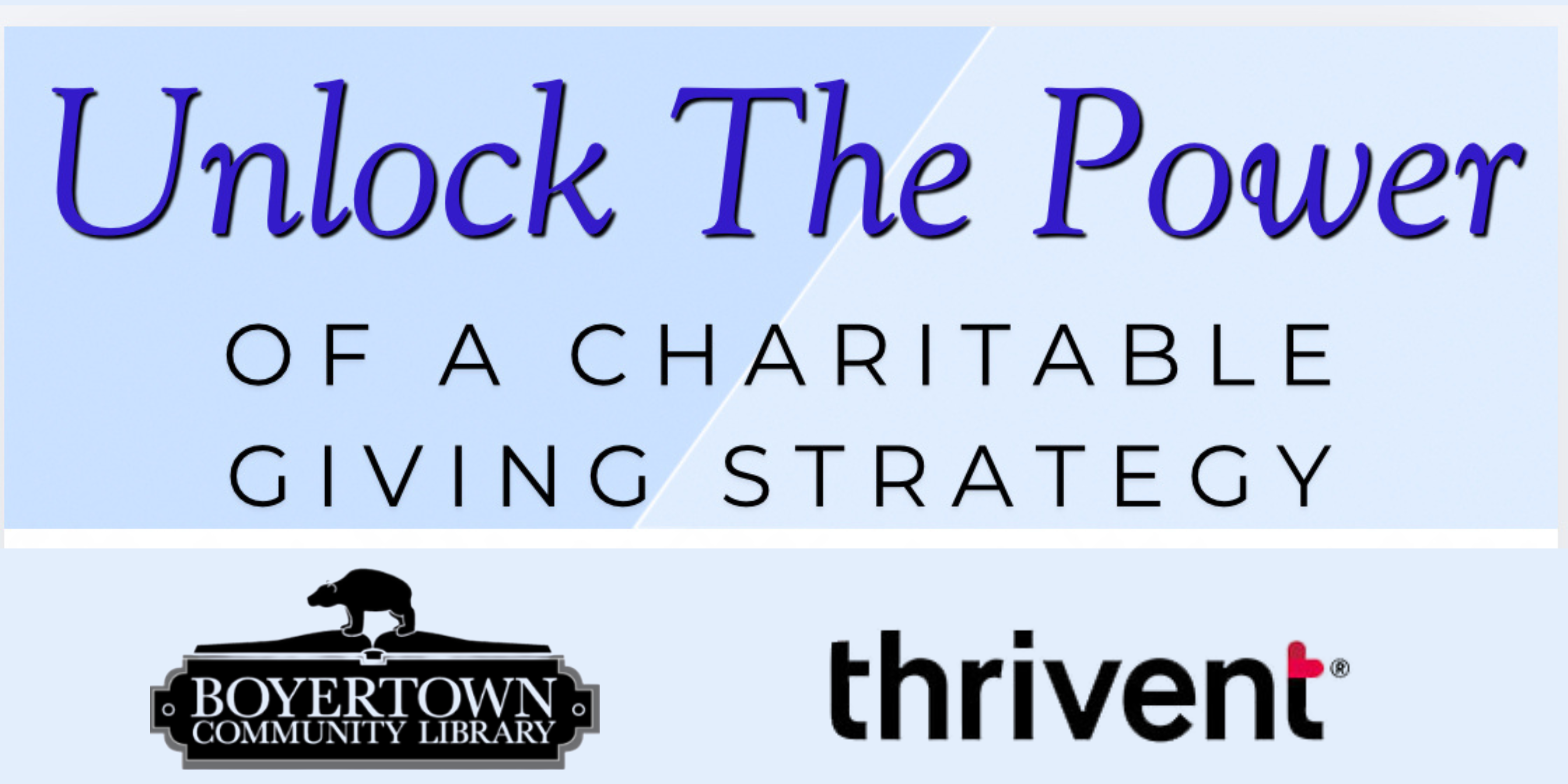 Unlock The Power of a Charitable Giving Strategy