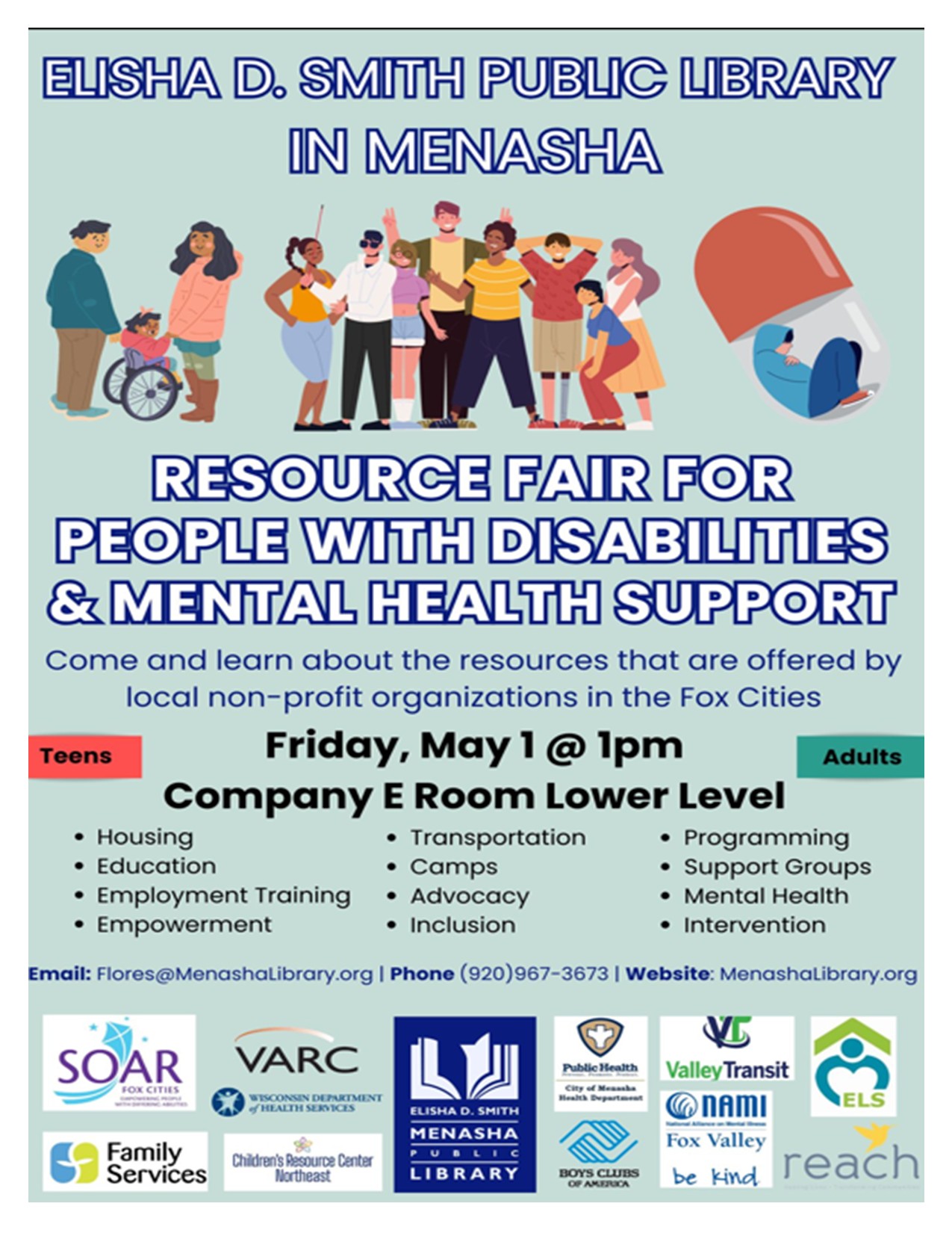 Resource Fair for People with Disabilities & Mental Health Support ...