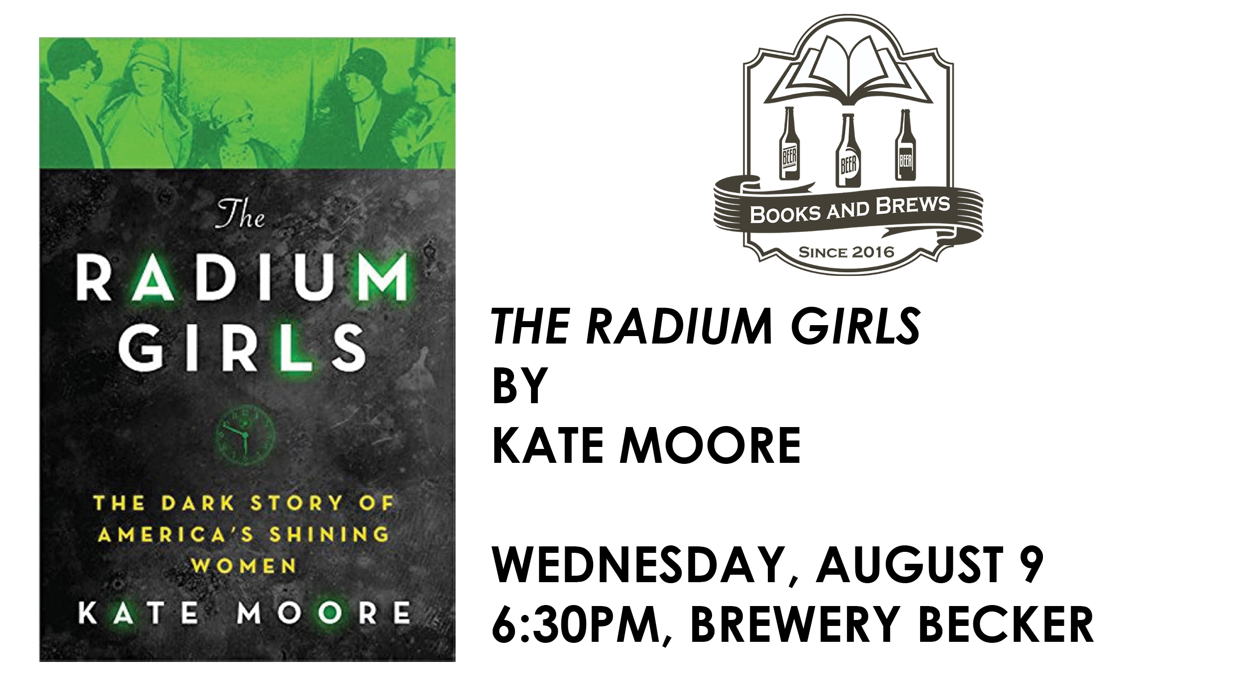 Books & Brews - Radium Girls