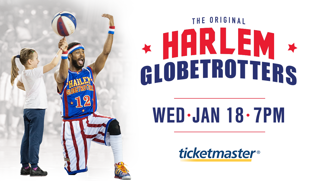 Harlem Globetrotters Wednesday, January 18, 2017, 700 PM Wings